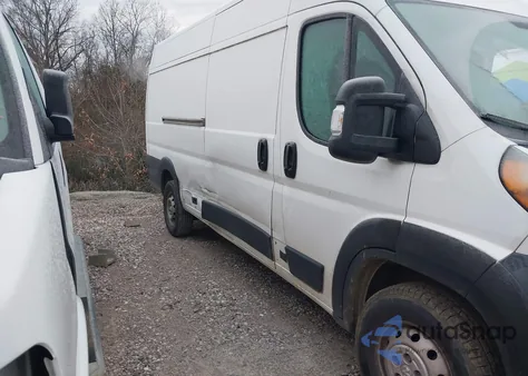 2019 Ram Promaster 3500 Cargo Van High Roof 159 Wb Ext z USA, uszkodzony, nr VIN 3C6URVJG0KE555659